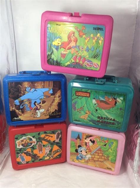 vintage 90s lunchboxes